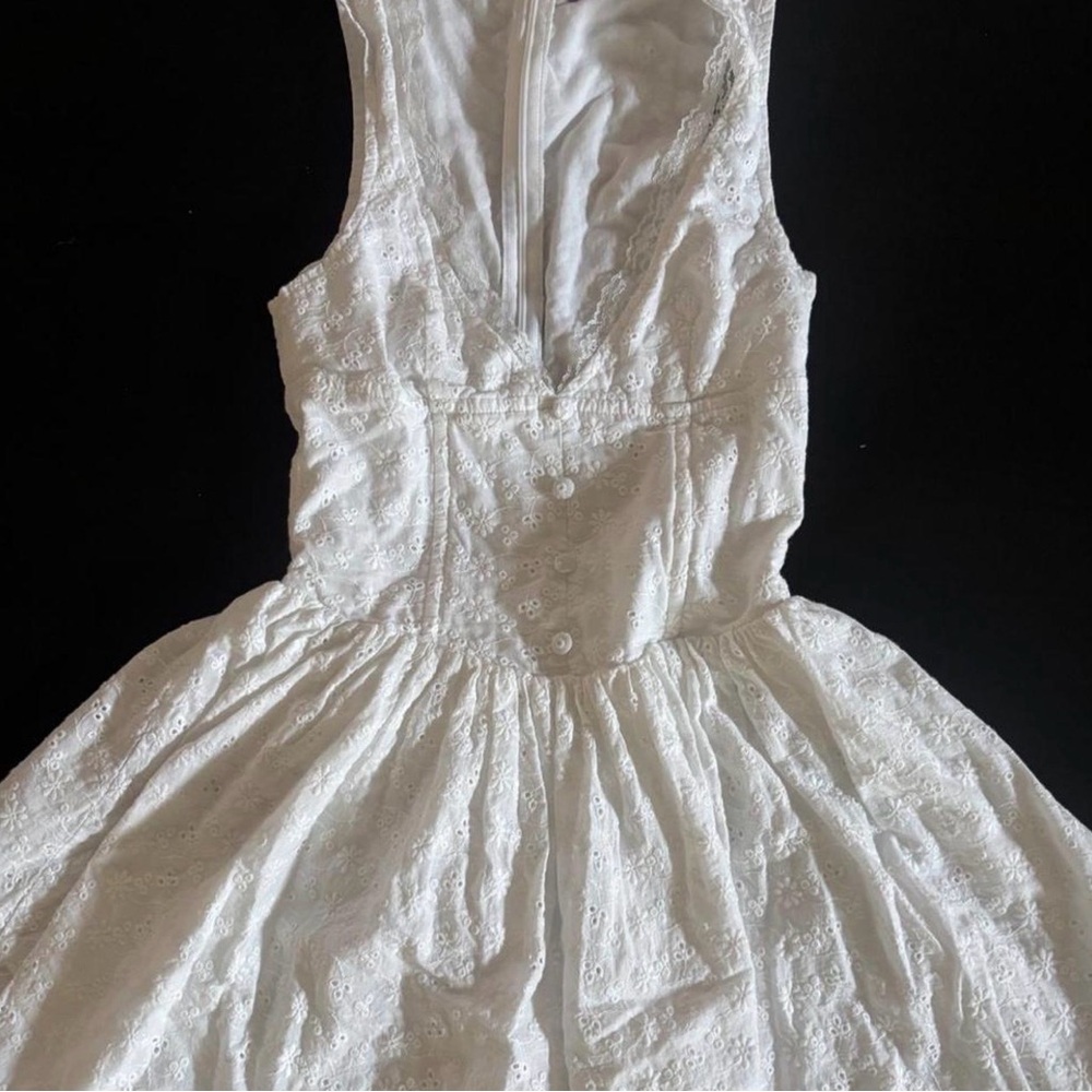 White Fox Mini Dress